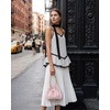image:imageJW PEI Womens Rowan Ruched Drawstring Chain Bucket BagPink