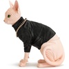 image:imageJW PEI Womens Sadie Gem Necklace Cat ClutchBlackPink
