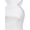 image:imageJW PEI Womens Satin Mini Dress with Tulle CrossWhite