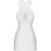 image:imageJW PEI Womens Satin Mini Dress with Tulle CrossWhite