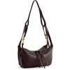 image:imageJW PEI Womens Selia SoftGrain Crossbody BagDark Brown