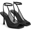 image:imageJW PEI Womens Serenity Open Toe Mesh Slingback SandalsBlack