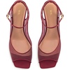 image:imageJW PEI Womens Serenity Open Toe Mesh Slingback SandalsBurgundy