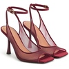 image:imageJW PEI Womens Serenity Open Toe Mesh Slingback SandalsBurgundy