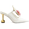 image:imageJW PEI Womens Sofia Orchid Sphere Heel MulesWhite