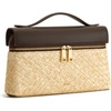 image:imageJW PEI Womens Thea Top Handle BagBrown Faux Straw