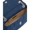 image:imageJW PEI Womens Tina Quilted Chain CrossbodyBlue Denim