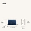 image:imageJW PEI Womens Tina Quilted Chain CrossbodyBlue Denim
