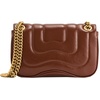 image:imageJW PEI Womens Tina Quilted Chain CrossbodyBrown