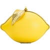 image:imageJW PEI Womens Tori Vegan Leather Metal Structure Clutch  Lemon Yellow