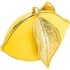 image:imageJW PEI Womens Tori Vegan Leather Metal Structure Clutch  Lemon Yellow