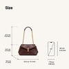 image:imageJW PEI Womens Valerie Chain Flap Shoulder BagDark Brown