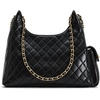 image:imageJW PEI Womens Vivian Quilted Chain Shoulder BagBlack