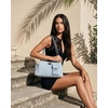 image:imageJW PEI Womens Vivian Quilted Chain Shoulder BagLight Blue