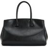image:imageJW PEI Womens Ziva Metal Lock Decoration Tote BagBlack