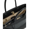 image:imageJW PEI Womens Ziva Metal Lock Decoration Tote BagBlack
