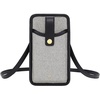 image:imageJW PEI Aylin Canvas amp Quinn Vegan Leather Cell Phone Crossbody BagBlack