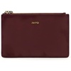 Burgundy Grained Vegan Leather