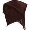 image:imageJW PEI Womens Ariana Asymmetric Fringe Sueded TopBurgundy