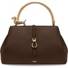 image:imageJW PEI Womens Bruna Dachshund Metal Handle Top Handle BagDark Brown