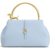 image:imageJW PEI Womens Bruna Dachshund Metal Handle Top Handle BagLight Blue