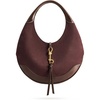 image:imageJW PEI Womens Colette Faux Suede Crescent Hobo BagDark Brown