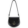 image:imageJW PEI Womens Diana Ring Flap Saddle Bag  BrownBlack