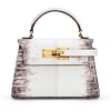 image:imageJW PEI Womens Elise Top Handle BagWhite Croc