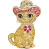 image:imageJW PEI Womens Glamorous Cat ClutchMulticolor Gold