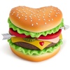 image:imageJW PEI Womens Heart Burger Novelty Clutch BagMulticolor