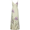 image:imageJW PEI Womens Iris Motif Satin Slip GownLight GreenPurple