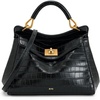image:imageJW PEI Womens Lucia Classic Top HandbagBlack Croc