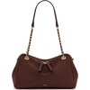 image:imageJW PEI Womens Mireya Faux Suede Chain Shoulder BagDark Brown