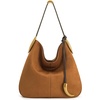 image:imageJW PEI Womens Nina Metal Charm Hobo BagBrown