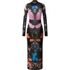 image:imageJW PEI Womens Sheer Butterfly and Beetle GownSinglelayered Mesh
