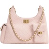 image:imageJW PEI Womens Vivian Quilted Chain Shoulder BagPink