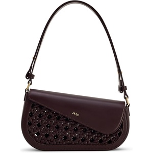 image:imageJW PEI Womens Addisyn Shoulder BagWoven Burgundy