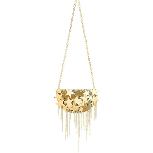 image:imageJW PEI Womens Anika StarEmbellished Chain BagGold