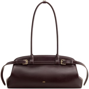 image:imageJW PEI Womens Arden Belt Detail EastWest Shoulder BagDark Brown