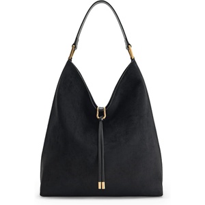 image:imageJW PEI Womens Aria Faux Suede Shoulder BagBlack