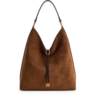 image:imageJW PEI Womens Aria Faux Suede Shoulder BagBrown