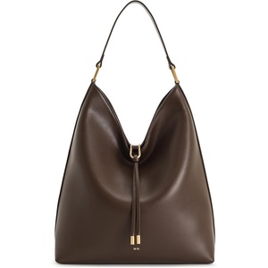 image:imageJW PEI Womens Aria Faux Suede Shoulder BagDark Brown