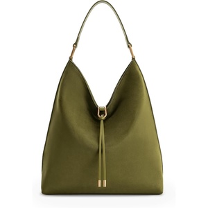 image:imageJW PEI Womens Aria Faux Suede Shoulder BagDark Olive