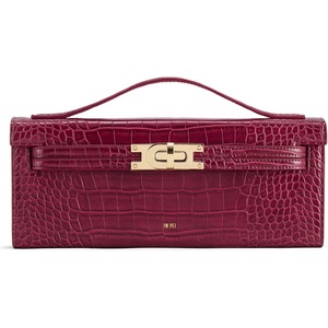 image:imageJW PEI Womens Bria Structured Top Handle BagBurgundy Croc