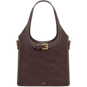 image:imageJW PEI Womens Brooke Mini Belted Embellished Top Handle BagDark Brown