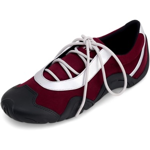 image:imageJW PEI Womens Caitlin Laceup Ballerina SneakersBurgundy  Light Grey