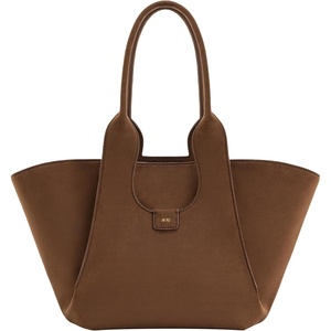 image:imageJW PEI Womens Cara Faux Suede Tote BagMocha Brown