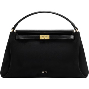 image:imageJW PEI Womens Carmen Top Handle BagBlack Faux Suede