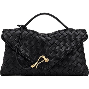image:imageJW PEI Womens Celeste Woven Envelope BagBlack