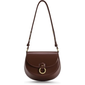 image:imageJW PEI Womens Diana Ring Flap Saddle Bag  BrownBrown
